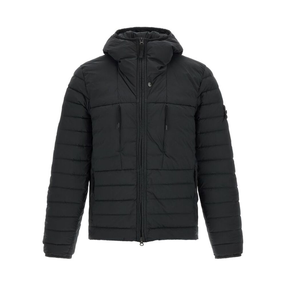 Stone Island Black Polyamide Shell Men's Jacket